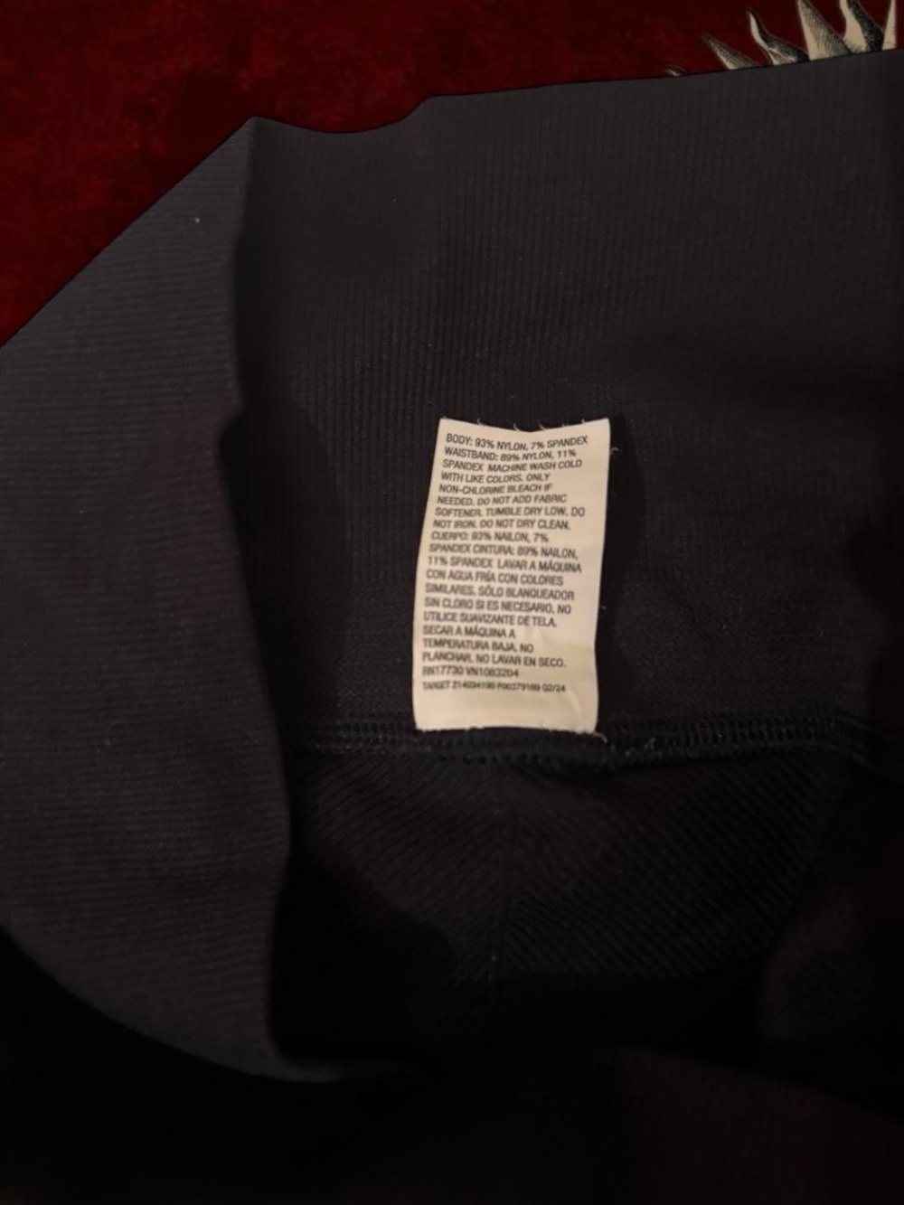 all in motion Black Ribbed Performance Top - Picture 7 of 7